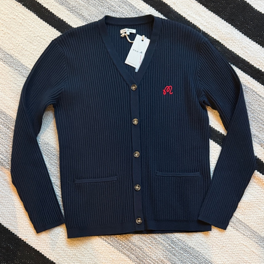 Malbon Cardigan Sweater NEW NWT
